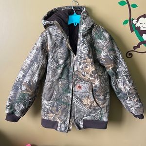 Youth size XL Realtree camo Carhartt coat